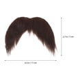thumbnail image 4 of 1 establecer bigote falso y cejas, 4 of 5