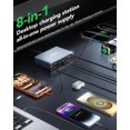 thumbnail image 3 of Cargador HATALKIN 8 en 1 de 105 W USB-C GaN de carga rápida, 3 of 9