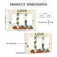 thumbnail image 3 of Love Home Switch Cover Decorative Wall Plate 3-Gang Standard Size, 3 of 5