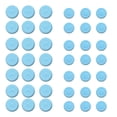 thumbnail image 2 of 100 Pares Auto R134a Sistema De Aire Acondicionado Válvu Tapa Antipolvo De Válvu en voltios Mm Y (azul) Yotijar Tapa de válvula de CA, 2 of 7