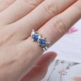 thumbnail image 3 of EIGTHTAIL Jump Dolphin Color Change Mood Ring Emotion Feeling Temperature Rings, 3 of 8