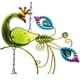 thumbnail image 2 of Carillón de viento de metal creativo colgante de de pavo real pintado jardín balcón colgante-azul pavo real ANGGREK Otros, 2 of 8