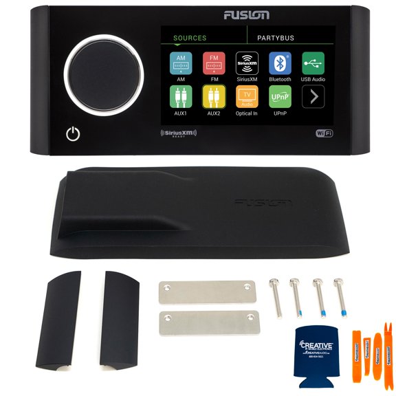 Fusion MS-RA770 Marine Radio System with MS-RA770RFK Retrofit Kit to replace Fusion 755,750,650 Series Radio