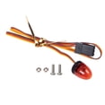 thumbnail image 5 of 4X 1/10 RC Model Car 4.8-6V RC Car LED Strobing Flashing Rotating Police Light for Tamiya Truck 1/14 RC, 5 of 9