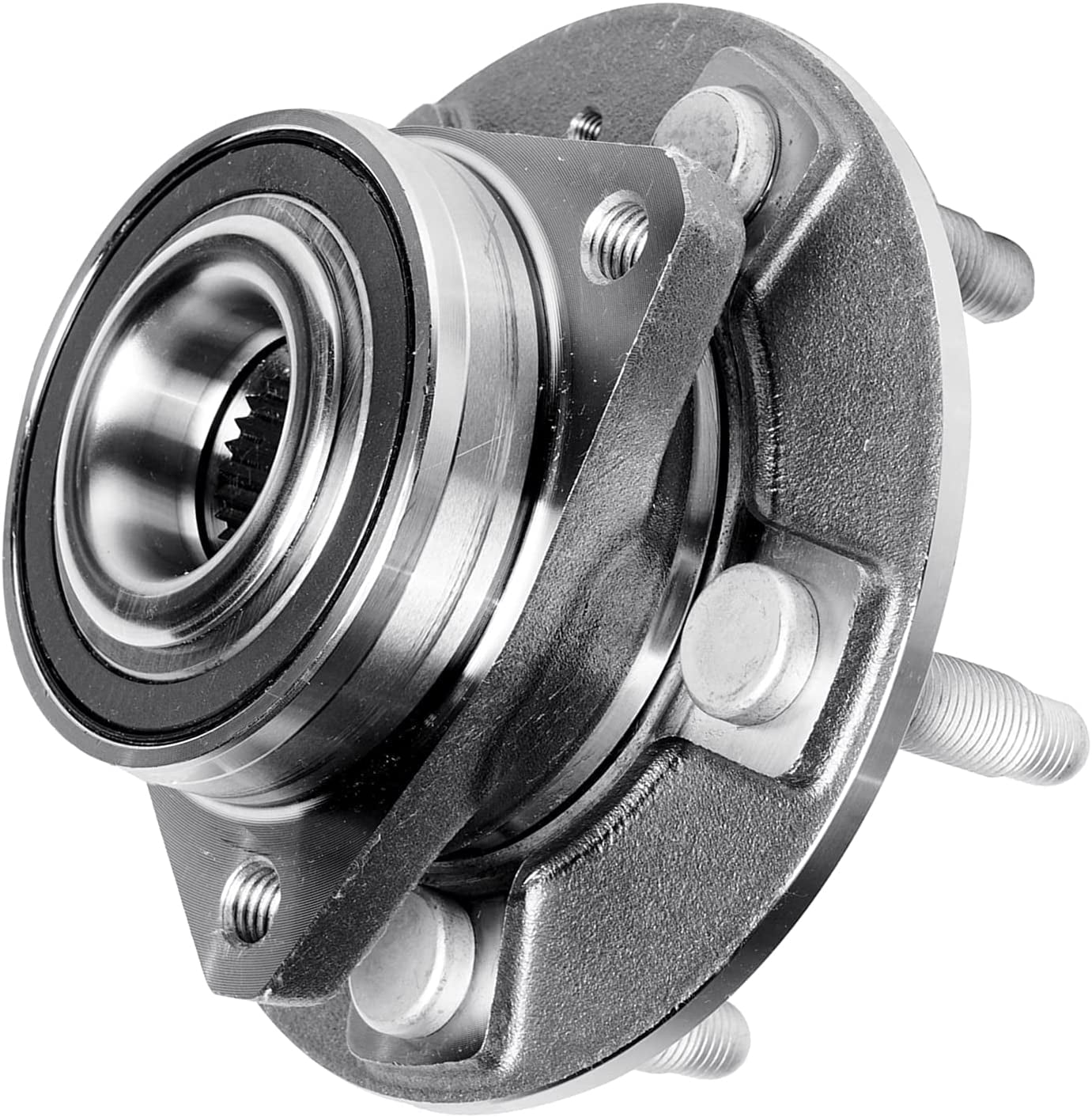 Detroit Axle - 2 Wheel Bearing Hubs for Chevrolet Camaro Impala Cadillac CTS XTS, Bearing Hubs Replacement Wheel Bearing and Hubs Assembly Set Front or Rear