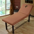 thumbnail image 3 of Esquirla Drap-Housse en Lin pour Table de Massage, Lit de SPA, 75x27 Pouces, Café, 3 of 8