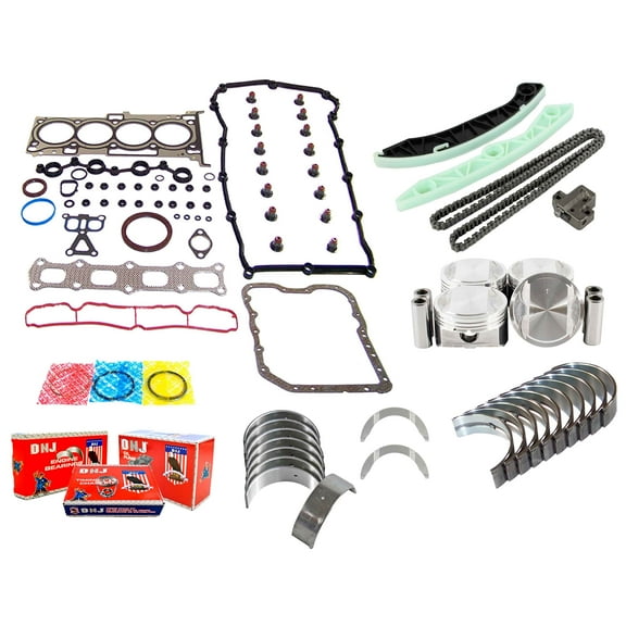 DNJ EK171M Master Engine Rebuild Kit Fits Cars & Trucks 2007-2017 Dodge 1.8L-2.0L L4 16V DOHC 1998cc