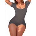 thumbnail image 2 of Womens Jumpsuits Shorts Rompers Workout Bodysuits Yoga Summer Fashion Vacation Outfits Clothes 2025 Grey S, 2 of 6