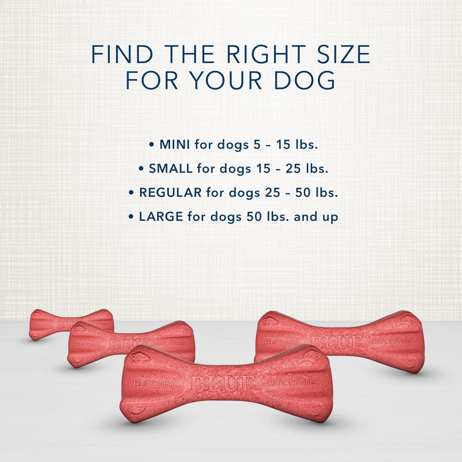 BLUE Bones Large Size Dog Dental Chews