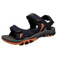 thumbnail image 1 of Dsscvnef Men's Beach Summer Sandals Outdoor Sports Two Way Comfortable Lightweight Breathable Durable, 1 of 6