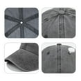thumbnail image 3 of Sombrero Deportivo, Sombrero De Béisbol Unisex De Algodón Sin Algodón Transpirable Para Comprar Viajes Al Aire Libre, 3 of 7