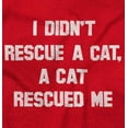thumbnail image 2 of A Cat Rescued Me Adopted Pet Lovers Tank Top T Shirts Men Women Brisco Brands S, 2 of 6