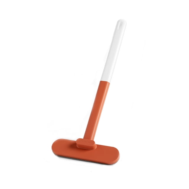 Brosse de Nettoyage pour Fenêtre, Canapé, Tapis avec Usage Humide et Sec Orange