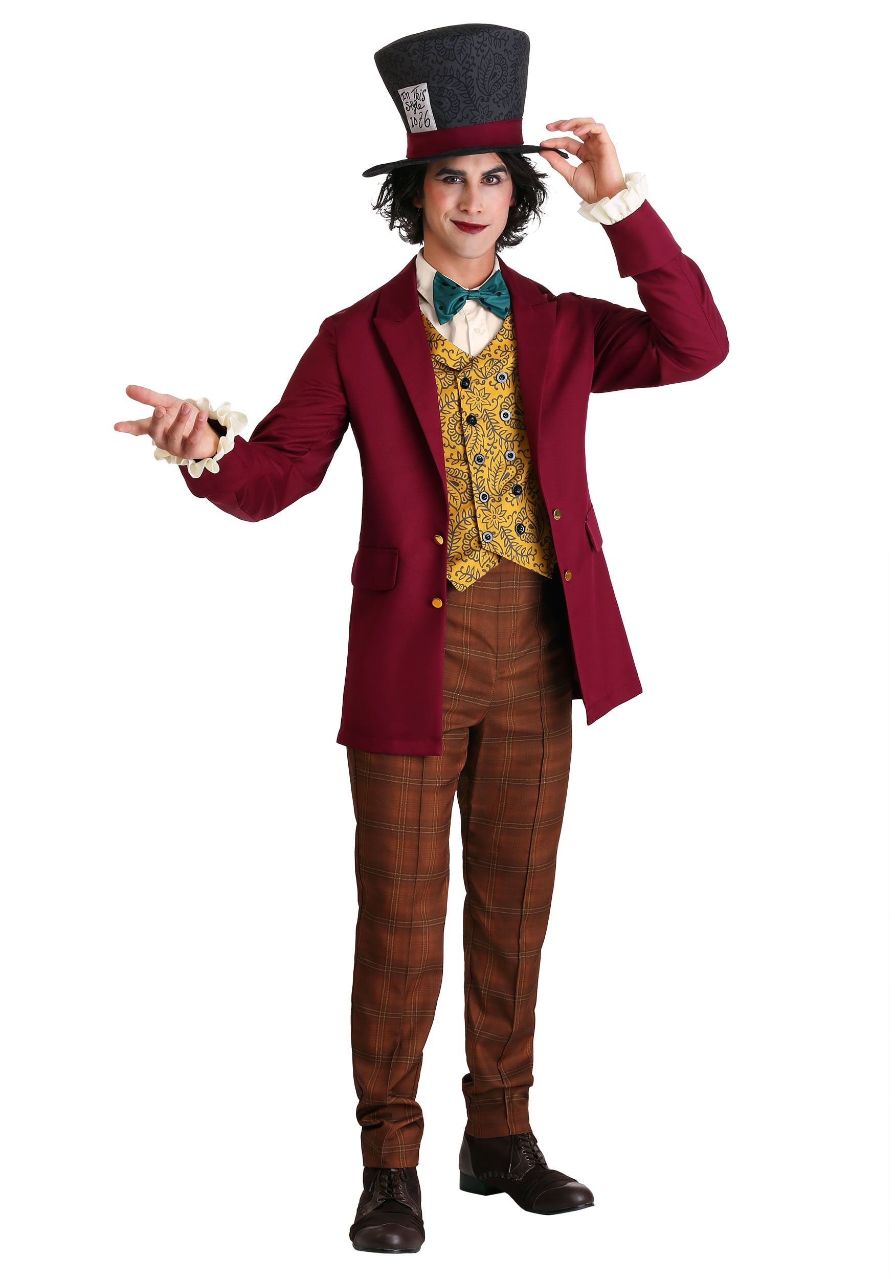 mad hatter costume male