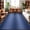 Blue, variant on Grey Ombre Washable Round Area Rug 4 ft, Modern Gradient Solid Color Abstract Rustic Soft Non Slip Rugs Stain Repellent Indoor Felt Carpet for Living Dining Room Bedroom Home Office