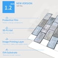 thumbnail image 6 of DEWOO 10 Sheets Peel and Stick Tile Backsplash for Kitchen Wall Tile, Self Adhesive Brick Backsplash Subway Tiles Backsplash, Stick on Tiles Kitchen Backsplash(Retro Blue,10.6"x10"), 6 of 10
