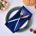 thumbnail image 4 of 12pcs Hemstitched Square Napkins 30x30cm Satin Cocktail Napkin For Party Wedding Table Cloth Soft Kitchen Dinner Napkins, 4 of 4