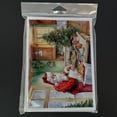 thumbnail image 3 of Cookies with Santa Claus Father Christmas Greeting Cards Pack of 8 7 in x 5 in, 3 of 3