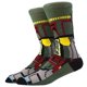 thumbnail image 1 of Calcetines Largos SockStarWar12 VentDepot Boba Fett 1 Par 6.5-10.5US Algodón, 1 of 1