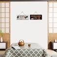 thumbnail image 5 of WIRESTER (2 Pack) Rectangle Wooden Hanging Sign Plaque with Rope For Decorative Room Door Wall Home House Office - Chickens Welcome People Tolerated, People Keep Out, 5 of 6