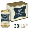 Miller High Life Lager Beer, 30 Pack, 12 fl oz Cans, 4.6% ABV
