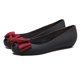 thumbnail image 2 of Negro Talla 40 [250] Verano Nuevos zapatos de plástico Zapatos de gelatina Sandalias con lazo de boca poco profunda Zapatos planos de mujer, 2 of 2