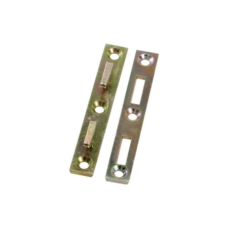 

Rok Hardware 6 (152mm) Heavy Duty Steel Bed Rail Fasteners/Brackets Zinc Plated - 4 Pairs
