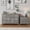 8 drawer dresser + 1pc nightstand, variant on Holliwill Dresser Nightstand Set, Farmhouse Bedroom 3 Pieces Set, Wide 8 Drawer Dresser and 3 Drawer Nightstand with Open Shelf & Charging Station, Chest of Drawers for Bedroom, Grey