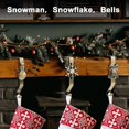 thumbnail image 3 of EcoNesxp For Mantel Christmas Stocking Hooks Stocking Holder for Mantel, 3 of 5