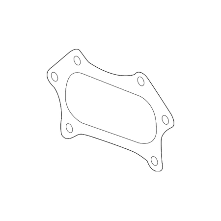 Genuine OE Honda Exhaust Manifold Gasket - 18115-R40-A01 Fits select: 2010-2014 HONDA CR-V EXL, 2012 HONDA ACCORD LX