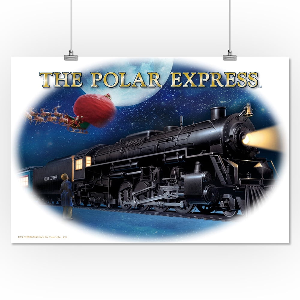 walmart polar express train