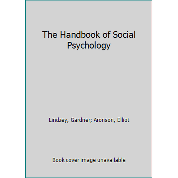 Pre-Owned The Handbook of Social Psychology (Hardcover) 0394350502 9780394350509