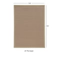 thumbnail image 4 of Contemporary Home Living 1.75' x 2.75' Tufted Solid Bordered Area Throw Rug - Tan and Beige, 4 of 7