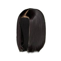 DONGGWTS Short Bob Wigs Human Hair Straight Wig Black Lace Front Wigs Human Hair For Women Highlight Bob Wig Plucked With Baby Hair Concealer for Women Wigs Long Hair Short Wig Lace Front Lace Frontal