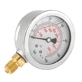 thumbnail image 1 of 0-600Bar G 1/4" 63mm Dial Hydraulic Water Pressure Gauge Meter Measuring tool, 1 of 5