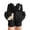 Black, variant on Tnhcen Womens Wool Winter Warm Knit Gloves,Thick Thermal Thinsulate Lined Anti-Slip Cable Cuff Driving Gloves