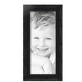 thumbnail image 2 of ArtToFrames 6" x 14" Distressed Black Picture Frame, 6x14 inch Black Wood Poster Frame (WOM-4592), 5 Pack, 2 of 7