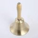 thumbnail image 4 of Brass Hand Bell - Loud Classroom Bell With Handle, 4 of 5