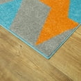 thumbnail image 5 of Modern Geometric Abstract Area Rug, 5 of 5