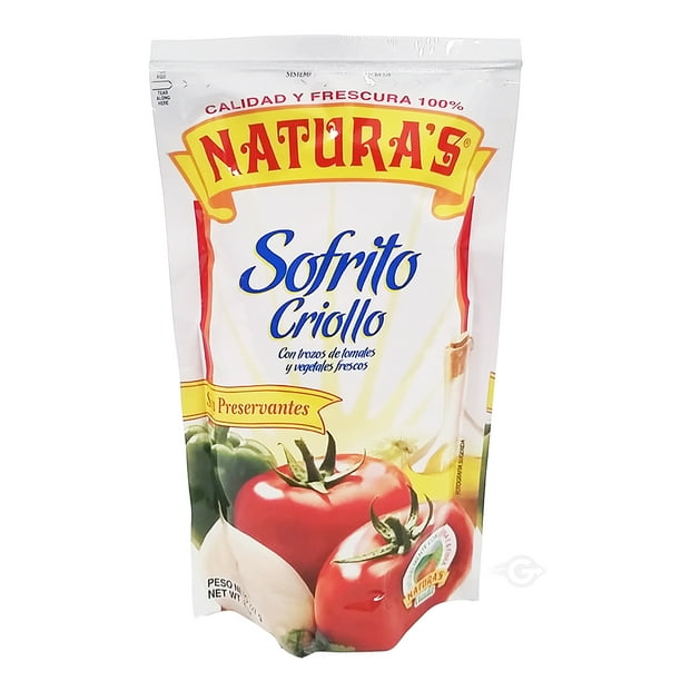 Naturas Sofrito Sauce 8.0 oz Salsa (Pack of 2)