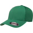 thumbnail image 1 of Flexfit Ultrafibre Airmesh Fitted Cap, Green, XX-Large, 1 of 1