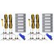 thumbnail image 1 of 2X para Deebot Ozmo 920950 T8 T8 Max T8 N8 + N8 Pro N8 Robot Accesorios de Repuesto de Aspiradora, 1 of 5
