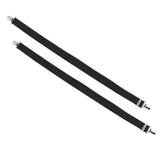 BESTYASH 2Pcs Mitten And Glove Clips Adjustable Elastic Glove Keepers Clips Black For Outdoor Winter