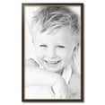 thumbnail image 2 of ArtToFrames 23" x 38" Mahogany and Gold Slope Picture Frame, 23x38 inch Brown MDF Poster Frame (WOM-4447), 2 of 8