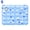 Light blue, variant on Cooling Ice Cushion & Water Mattress Pad, Summer Gel Cooling Mat for Home, Dorm & Pet Use