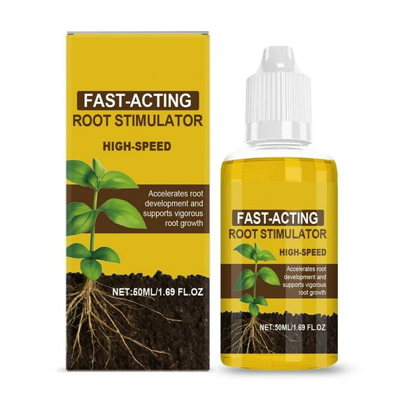LLDYYDS 50ml Fast-Acting Root Stimulator All Garden Cuttings Liquid Formula Rooting Hormone Plant-Based Root Growth Enhancer Plant Rooting Promoter