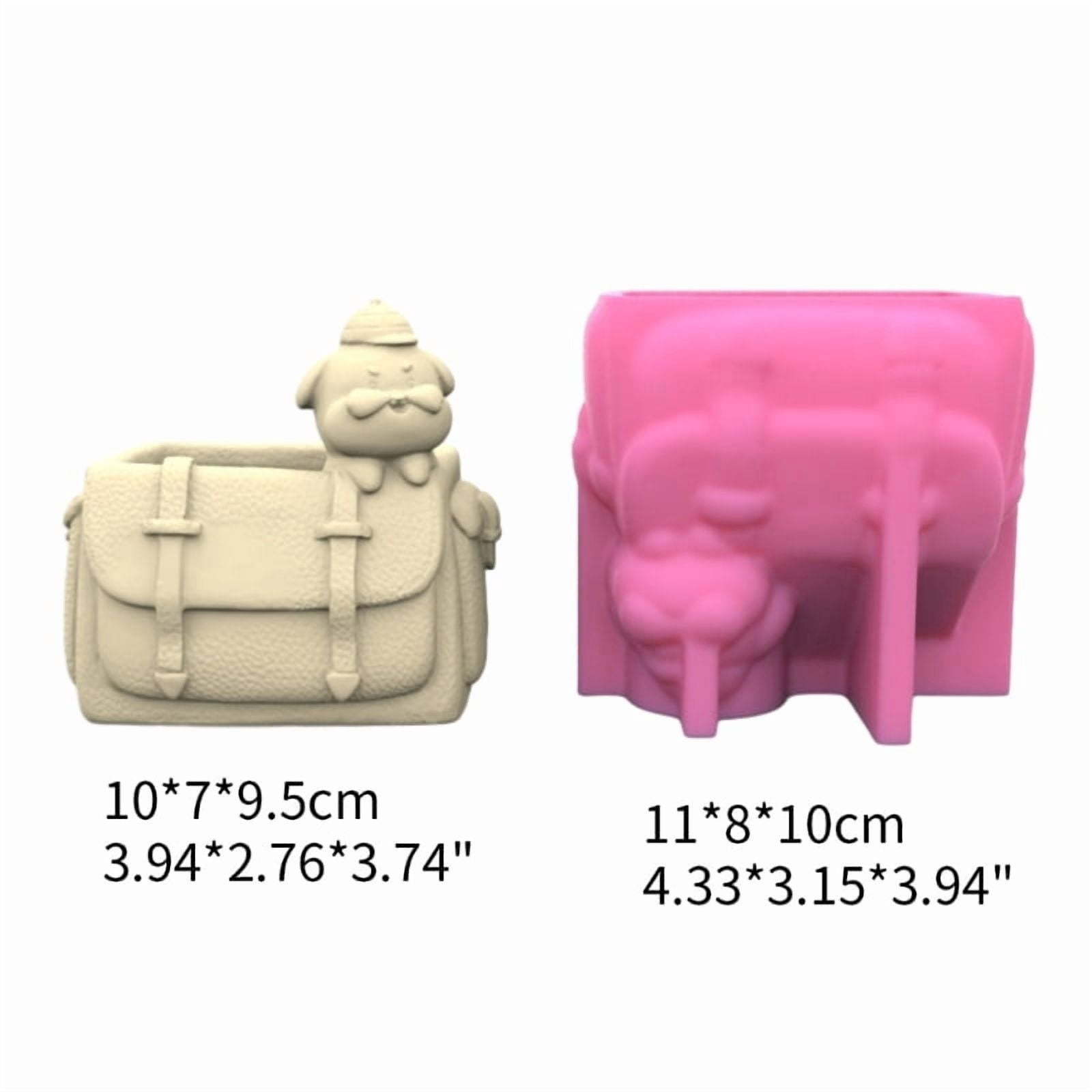 Succulent Plant Pots Silicone Mold Jewelry Storage Boxes Resin Mold DIY Concrete Flower Pot Pen Holder Mold Home Decor