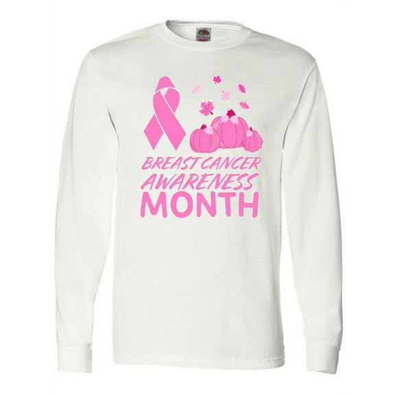 Inktastic Breast Cancer Awareness Month- October Long Sleeve T-Shirt