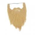 thumbnail image 1 of Barba falsa para adultos, barba larga peluda, maquillaje, barba de Papá Noel Marrón Yuyangstore Barba larga, 1 of 8