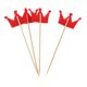 thumbnail image 3 of 20pcs Cake Topper Sunnimix Fiesta de cumpleaños Cupcake Picks Rojo, 3 of 8